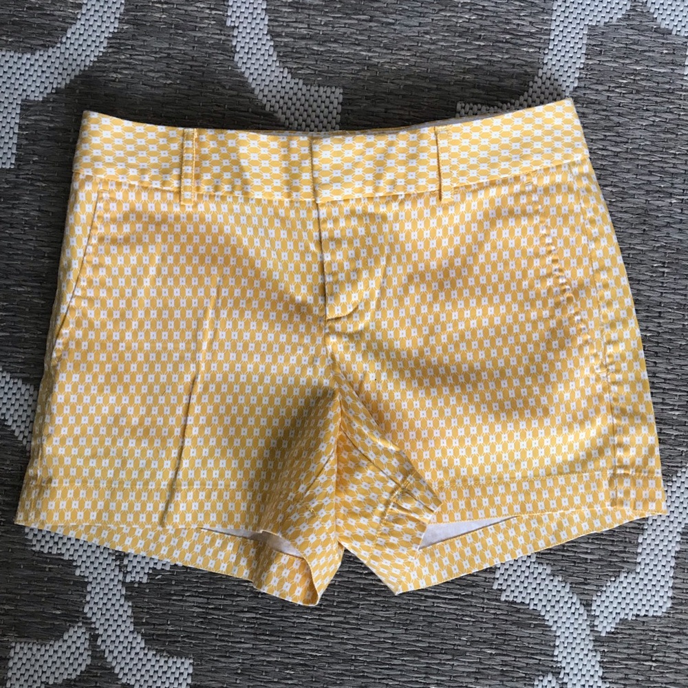 Banana Republic Yellow Shorts